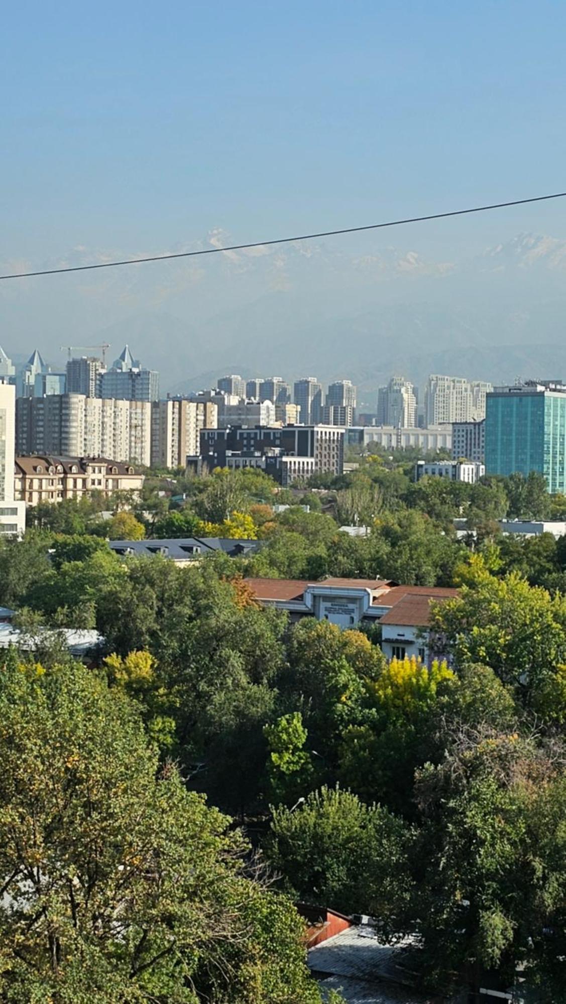 Новый Жк В Самом Центре Города Almaty Eksteriør bilde